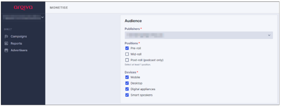 Monetise audience